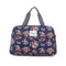 2018 Hot Women Lady Large Capacity Floral Duffel Totes Sport Bag Multifunction Portable Sports Travel Luggage Gym Fitness Bag-Small Blue-JadeMoghul Inc.