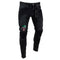 2018 Men Stylish Ripped Jeans Pants Biker Skinny Slim Straight Frayed Denim Trousers New Fashion skinny jeans men Clothes-1892-S-JadeMoghul Inc.