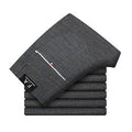 2018 Men's Stretch Stripe Casual Pants Men's Four Seasons High Quality Business Trousers Men's Straight Trousers-gray-28-JadeMoghul Inc.