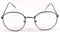 2018 New Designer Woman Glasses Optical Frames Metal Round Glasses Frame Clear lens Eyeware Black Silver Gold Eye Glass-gun-JadeMoghul Inc.