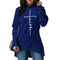 2018 New Fashion Faith Print Kawaii Sweatshirt Femmes Sweatshirts Hoodies Women Youth Female Pockets Creative Plus Size-Blue-XXL-JadeMoghul Inc.