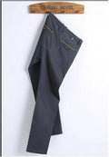 2018 new fashion Mens Casual Pants high quality Brand Work Pants male Clothing Cotton Formal Trousers men size 36 38-Grey-28-JadeMoghul Inc.