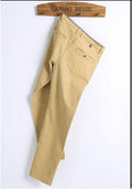 2018 new fashion Mens Casual Pants high quality Brand Work Pants male Clothing Cotton Formal Trousers men size 36 38-Khaki-28-JadeMoghul Inc.