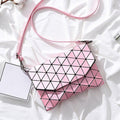 2018 New Luminous Shoulder Bags Women Evening Bag Female Casual Clutch Bao Bag Handbag Fashion Geometric Bao Messenger Bags-pink-JadeMoghul Inc.