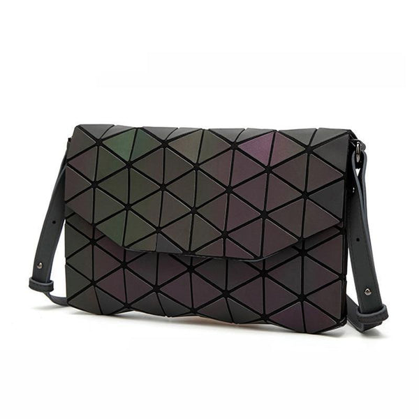2018 New Luminous Shoulder Bags Women Evening Bag Female Casual Clutch Bao Bag Handbag Fashion Geometric Bao Messenger Bags-white-JadeMoghul Inc.