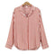 2018 New Spring Autumn Women Blouse Flower V-Neck Long Sleeve Work Shirts Women office Tops Striped blouse for business-red-L-JadeMoghul Inc.