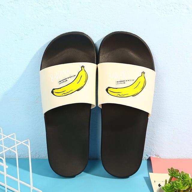 2018 New Women Slippers Fashion Summer lovely Ladies Casual Slip On Fruit jelly Beach Flip Flops Slides Woman Skid Indoor Shoes-Black-6-JadeMoghul Inc.