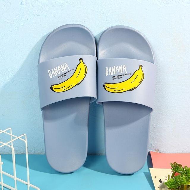 2018 New Women Slippers Fashion Summer lovely Ladies Casual Slip On Fruit jelly Beach Flip Flops Slides Woman Skid Indoor Shoes-Blue-6-JadeMoghul Inc.