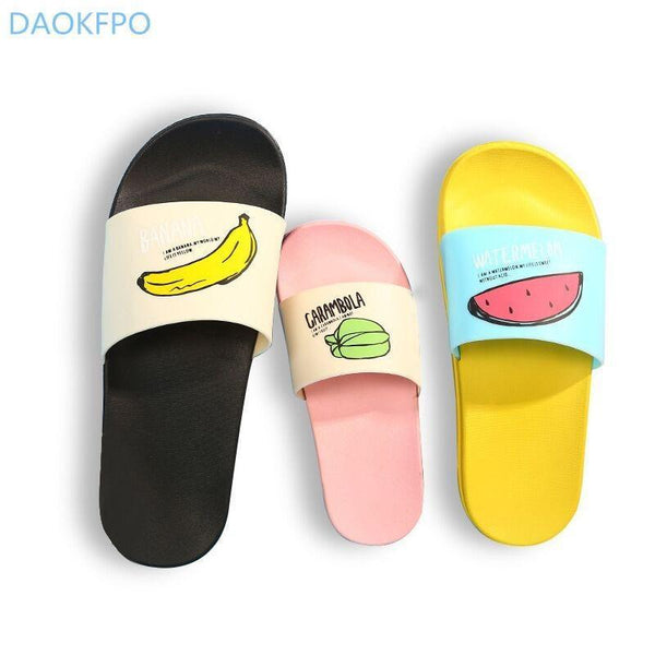2018 New Women Slippers Fashion Summer lovely Ladies Casual Slip On Fruit jelly Beach Flip Flops Slides Woman Skid Indoor Shoes-Gray-6-JadeMoghul Inc.