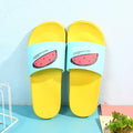 2018 New Women Slippers Fashion Summer lovely Ladies Casual Slip On Fruit jelly Beach Flip Flops Slides Woman Skid Indoor Shoes-yellow-6-JadeMoghul Inc.