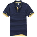 2018 Summer Polo Shirt Men Short Sleeve Breathable Cotton Casual Short Sleeve Mens Polo Shirts Lovers Women Polo-navy yellow-XS-JadeMoghul Inc.