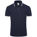 2018 Summer Style Cotton Man Polo Shirts Solid Color Short Sleeve Slim Breathable Famous Brand Men's Polos Shirts Male Tops XXXL-Navy-XS-JadeMoghul Inc.