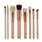 High Quality Nylon 8Pcs Cosmetic Brush Make Up Tool