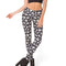 Woman Hot Sale Digital Printing Skull Slim Sexy Leggings