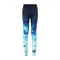 Woman Fashion Digital Printing Snow Mountain Stars Slim Sexy Leggings