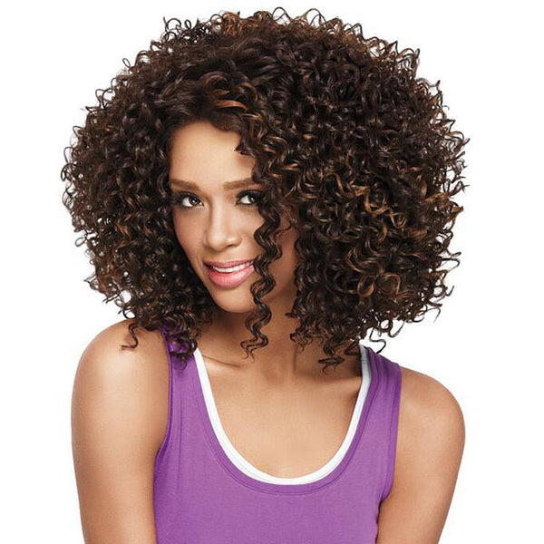Hot-selling  Fashion Short Curly Pure Color Wigs For Women