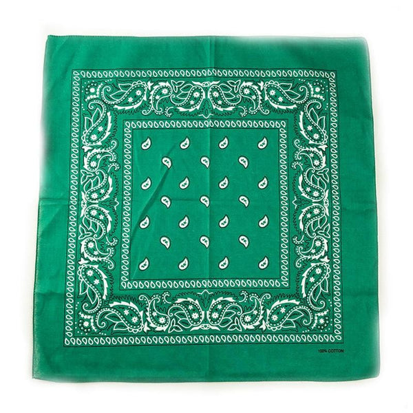 Women Paisley Printing Sports Headband Neck Decoration Multi-function Scarf