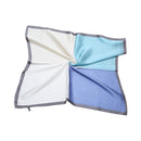 Elegant Lady Unique Design Assorted Color Smooth Silk Square Scarf