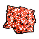 Elegant Office-Lady Vintage Dot Printed Trendy Smooth Silk Scarf