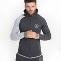 Men's Sports Fitness Tight Bodybuilding Block Color Hoodies