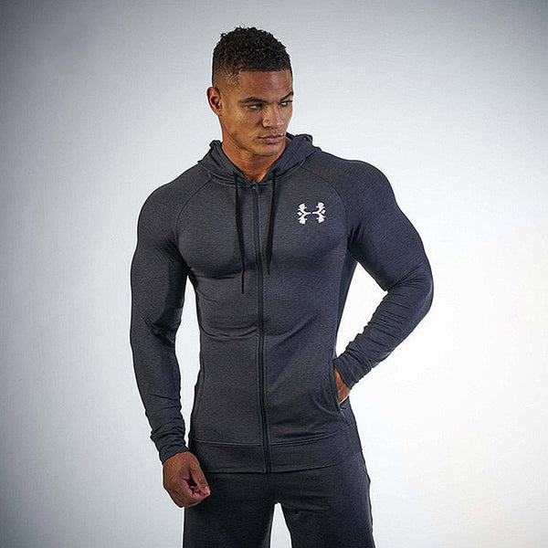 Fashion Men's Brand Top Quality Casual Exercise Gym Hoodies