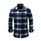 Man's New Style Plaid Long Sleeves Regular Fit Cowboy Cotton Shirt