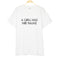 Fashion Style Simple Cotton Letters Print Loose Summer T-shirt