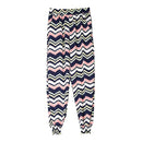 New Fashion Stripes High-waisted Casual Chiffon Harem Pants