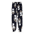 Fashion High-waisted Loose Cute Girls Patterns Chiffon Harem Pants