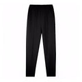 Hot Sale Simple Style Loose Casual Black Women Cropped Pants