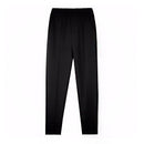 Hot Sale Simple Style Loose Casual Black Women Cropped Pants