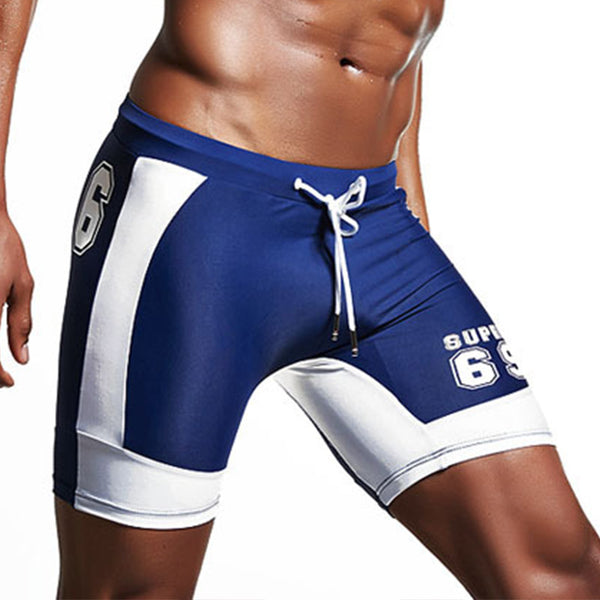 Man's New Arrival Slimming Sports Bodybuilding Swimming Shorts