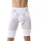 Men's Super Thin Translucent Slim Body Knee Length Waist Shorts