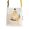Lady Engagement New Artistic Pattern Canvas Shoulder Bag