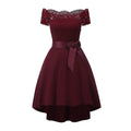 Hot Sale Sexy Women Design Bowknot Belt High Waist Back Open  Lady Fashion Dress