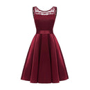 Hot Selling Newest Design Sleeveless Bowknot Smooth Fabrics Ladies Night Formal Elegant Evening Dress