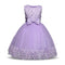 New Arrived  Cute Multilayers Lace Bowknot Solid Elegant Unique Designs Party Embroidered Formal Princess Dress