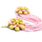 Hot-Selling Elegant Adjustable Flower Shape Handmade Multi Layers Bead Bracelet Design New Models Ladies Bracelets