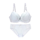 New Arrival Popular Style Solid Color Plus Size Lace Sexy Women Bridal Bra And Panty Set
