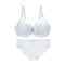 New Arrival Popular Style Solid Color Plus Size Lace Sexy Women Bridal Bra And Panty Set