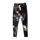 Hot Sale Fashion High Elastic Flower Leaf Printed Tight Yoga Outdoor Adult Training Leggings