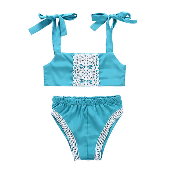 Wholesale 3Pcs Set Lace Baby Shorts And New Fashion Girls Kids Tops With Bowknot Headband