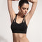 Fashion Slim Halter Neck Shockproof Hot Sex Fitness Running Yoga Gym Plain Sport Bra