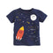 Boys Cotton Round Neck Rocket Universe Printed Quality T Shirts New Pattern Design Fancy T-Shirts
