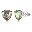 New Design Simple Style Butterfly Shape Crystal S925 Silver Swarovski Element Women Earrings