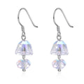 Hot Sale High Quality Luxury Sterling Silver Crystal Swarovski Element Women Party Earrings