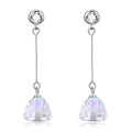 Women Fashion Top Grade Geometric Trendy Style Swarovski Element Zircon Crystal Earrings