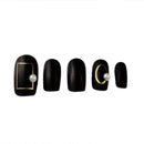 Simple Fashion High Quality Matte Frosted Elegant Pearl Decorated Full Cover Artificial False Fingernails