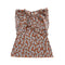 Cotton Sleeveless Cross Lace Back Butterfly Wing-Shaped Special Design New Model Girl Dress