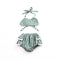 2Pcs Set Lace Green Plaid Printed Shorts And Crop Backless Lace Up Fresh New Fashion Girls Tops